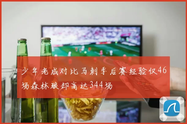 少年老成对比马刺季后赛经验仅46场森林狼却高达344场